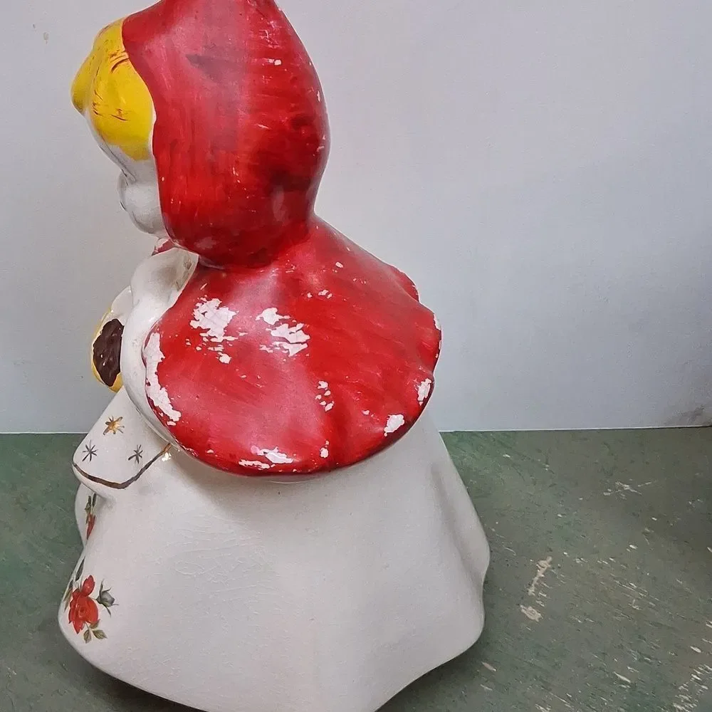 ANTIQUE HULL WARE LITTLE RED RIDING HOOD 13